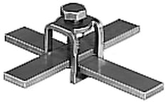 ABB Fabricante Abrazadera de barra colectora 20mm - 4TBO851120C0100 [10 Piezas]