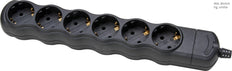 Kopp 6V Caja de Mesa Negra Sin Cable 1 Pieza - 129405003 [5 Piezas]