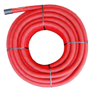 Conducto De Protección De Cable Pe-Hd 50X40Mm Rojo 50M - Mbr050 [50 Metros]