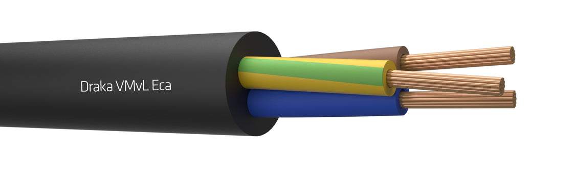Draka VMVL 3G1 Cable De Vinilo Flexible Clase Eca - 803888 [100 Metros]
