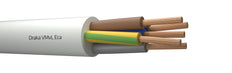 Draka VMVL 5G1.5 Cable De Vinilo Flexible Blanco Clase Eca - 803875 [100 Metros]