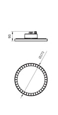 Philips Ledinaire Halstraler - 52405700