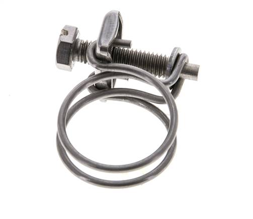 abrazadera de manguera de 24 - 27 mm Acero galvanizado