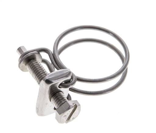 abrazadera de manguera de 27 - 31 mm Acero galvanizado