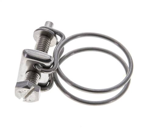 abrazadera de manguera de 27 - 31 mm Acero galvanizado