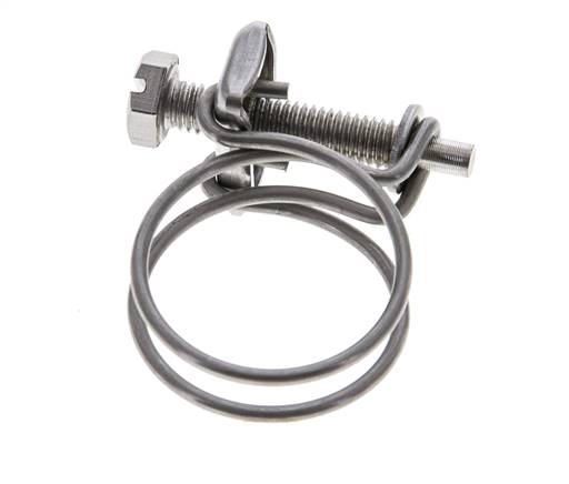 abrazadera de manguera de 27 - 31 mm Acero galvanizado