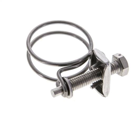 abrazadera de manguera de 27 - 31 mm Acero galvanizado