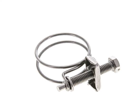 abrazadera de manguera de 33 - 37 mm Acero galvanizado