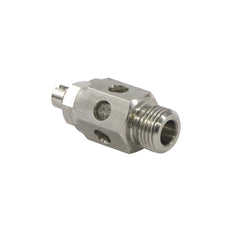 Válvula de mariposa de acero inoxidable G3/8" con silenciador