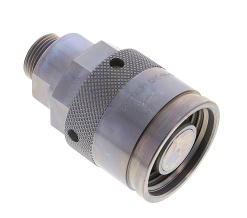 Enchufe hidráulico de acero 22 mm L Anillo de corte ISO 14540/8434-1 D M54 x 4