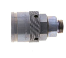 Enchufe hidráulico de acero 22 mm L Anillo de corte ISO 14540/8434-1 D M54 x 4
