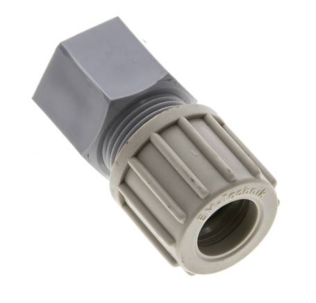 14x12mm & G1/4'' PA Racor recto de compresión con rosca hembra 10 bar