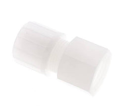 14x12mm & G1/2'' Racor de compresión recto de PVDF con rosca hembra 10 bar