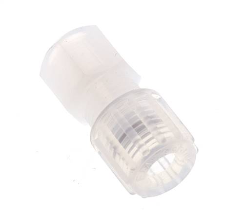 Racor de corte recto PFA 8x6 mm y G1/8'' con rosca hembra 10 bar