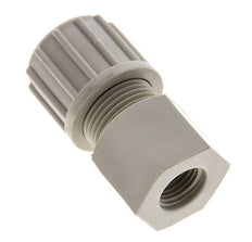 14x12mm & G1/4'' PP Racor recto de compresión con rosca hembra 10 bar