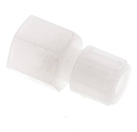 14x12mm & G3/8'' Racor de compresión recto de PVDF con rosca hembra 10 bar