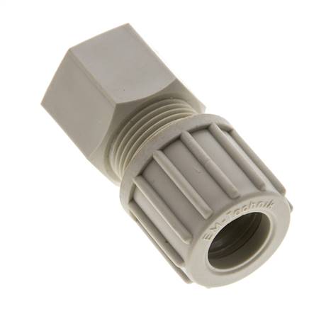 14x12mm & G3/8'' PP Racor recto de compresión con rosca hembra 10 bar