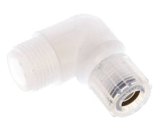 10x8mm & G1/2'' PFA Racor de corte acodado con roscas macho 10 bar