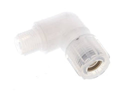 10x8mm & G1/4'' PFA Racor de corte acodado con roscas macho 10 bar