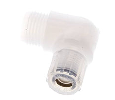 10x8mm & G1/2'' PFA Racor de corte acodado con roscas macho 10 bar