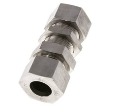 25S Racor recto de acero inoxidable Pasamuros 400 bar ISO 8434-1