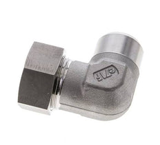 Accesorio de corte en codo de acero inoxidable de 28L y 32mm con extremo para soldar 160 bar ISO 8434-1