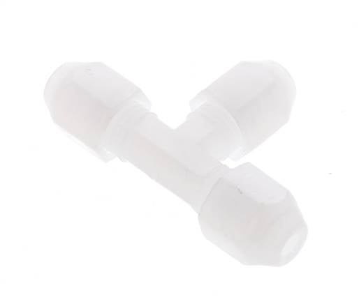 2X4 Mm PP Forma T Conector De Manguera 10Bar/145Psi [2 Piezas]