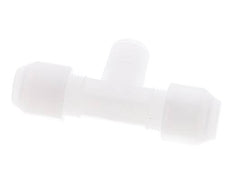 6x8 Mm&R1/4'' PP Tee En Forma De T Con Rosca Macho 10Bar/145Psi [2 Piezas]