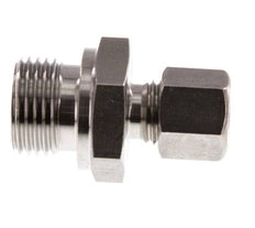 G 1/2'' Macho x 8L Racor de compresión recto de acero inoxidable 315 Bar DIN 2353