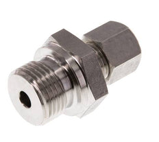 G 1/2'' Macho x 8L Racor de compresión recto de acero inoxidable 315 Bar DIN 2353