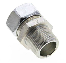 1'' NPT Macho x 28L Anillo de corte recto de acero galvanizado 160 Bar DIN 2353