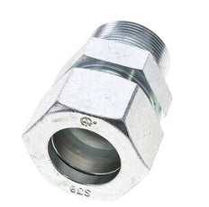 1 1/2'' NPT Macho x 38S Anillo de corte recto de acero galvanizado 315 Barra DIN 2353