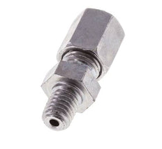 M6 Macho x 4LL Anillo de corte recto de acero galvanizado 100 Bar DIN 2353
