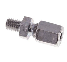 M6 Macho x 4LL Anillo de corte recto de acero galvanizado 100 Bar DIN 2353