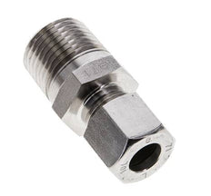 1/2'' NPT Macho x 10L Anillo de corte recto de acero inoxidable 315 Barra DIN 2353