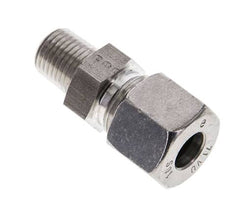 1/4'' NPT Macho x 10S Anillo de corte recto de acero inoxidable 630 Barra DIN 2353