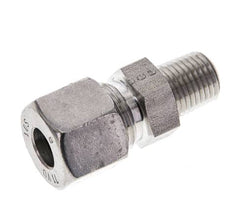1/4'' NPT Macho x 10S Anillo de corte recto de acero inoxidable 630 Barra DIN 2353