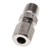 1/8'' NPT Macho x 6LL Anillo de corte recto de acero inoxidable 100 Bar DIN 2353