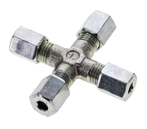 4LL Anillo de corte transversal de acero galvanizado 100 barras DIN 2353