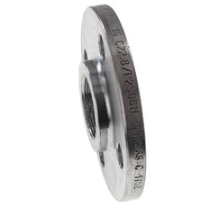 Brida Roscada DN40-PN16 Rp 1-1/2'' Acero Galvanizado DIN 2566