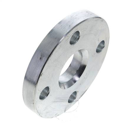 Brida Suelta DN25-PN10 Acero Galvanizado Material Sólido DIN 2642
