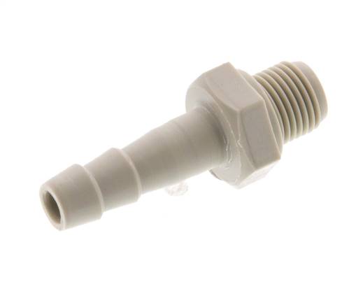 G 1/8'' Macho x 6mm Polipropileno (PP) Llave de manguera 10 Bar