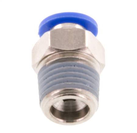 Racor de 6mm x R1/4'' con rosca macho Latón/PA 66 NBR [5 piezas]