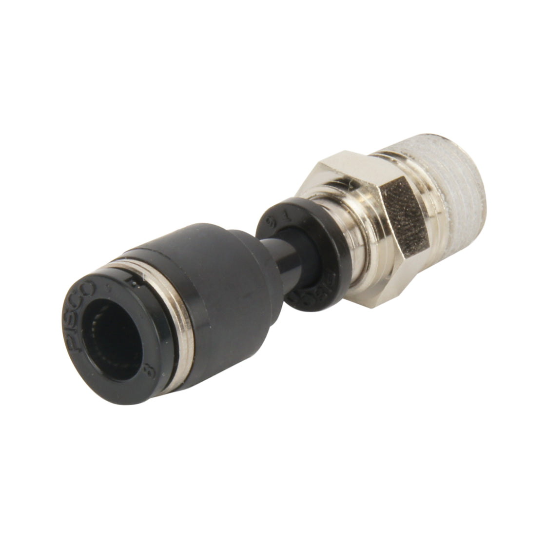 Reductor recto enchufable 6x4mm [10 piezas]