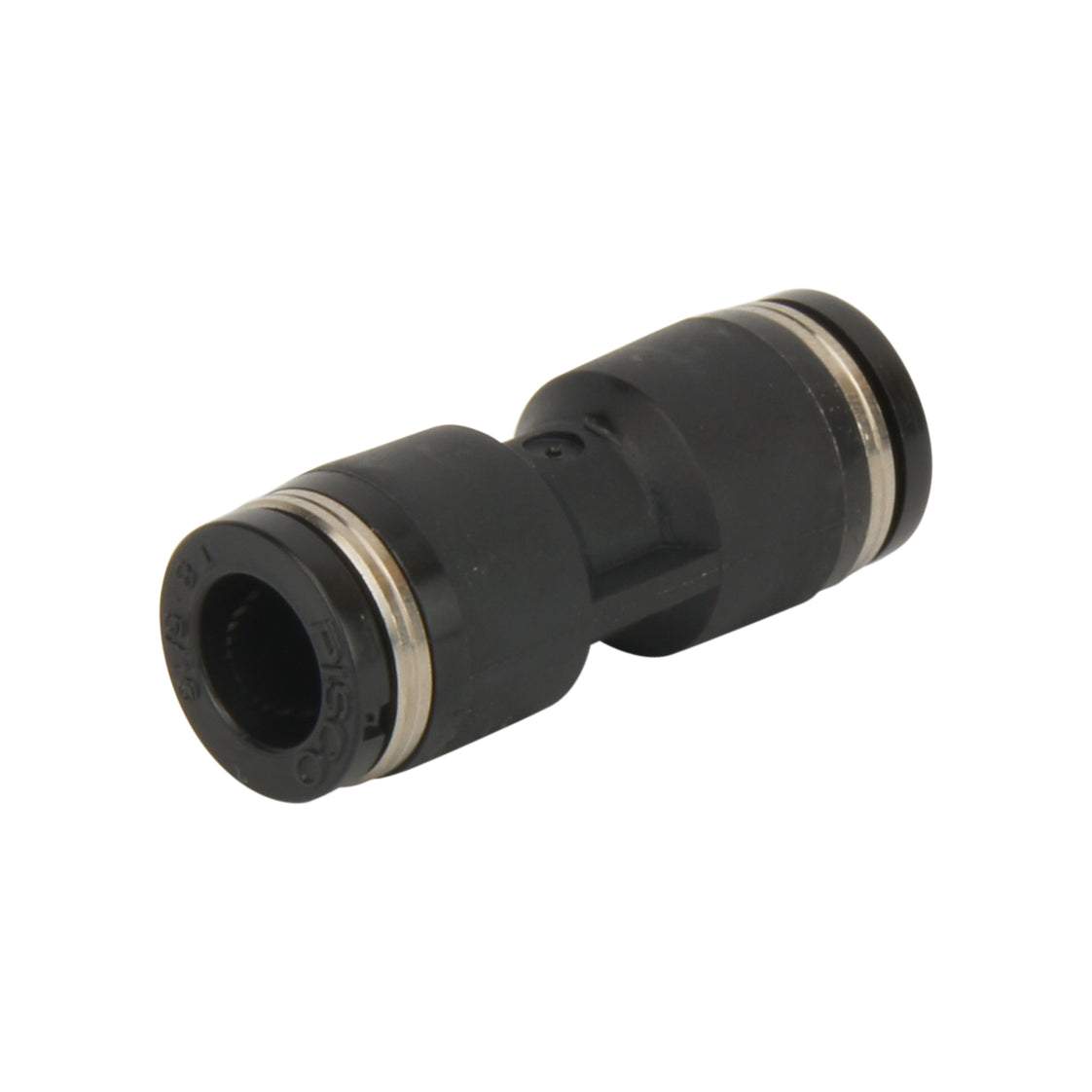 Racores rectos de 10mm de plástico [10 Piezas]