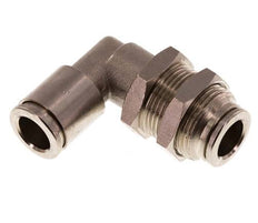 Codo de 90 grados de 8 mm Racor de latón NBR