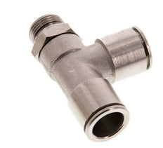 Racor en T en ángulo recto de 14mm x G3/8'' con rosca macho Latón NBR Giratorio