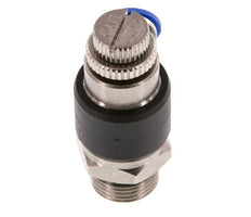 Silenciador de control de flujo Codo de salida de contador 6 mm - G3/8'' Latón/PA 66