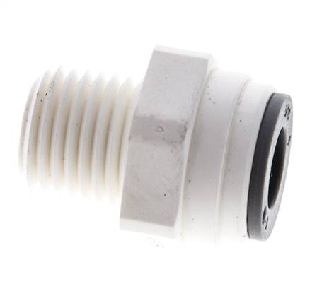 Racor de 5/16'' x 1/4'' NPT con rosca macho POM EPDM [5 piezas]