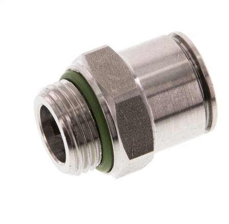 Racor de 12mm x G3/8'' con rosca macho Latón FKM